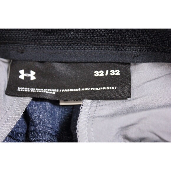 Under Armour Showdown Pants Mens Heathered Blue Modern Fit Comfort Golf 32 X 32 - Picture 9 of 11